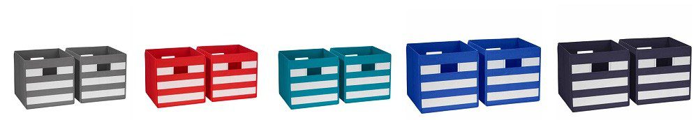 2-pc. Folding Storage Bin Set