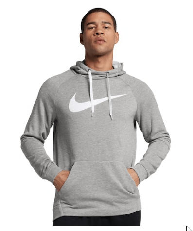 Kohl's Clearance : Men's Nike Pull-Over Dri-FIT Swoosh Hoodie for $16.50 (reg: $55) + Free Shipping