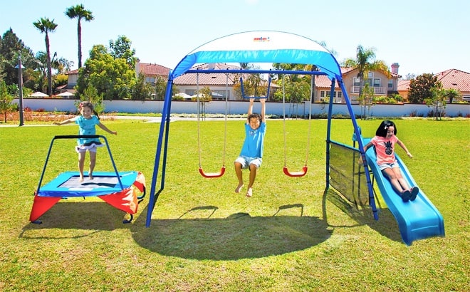 IronKids Fitness Playground Swing Set for ONLY $199 + FREE Shipping (Reg $399)