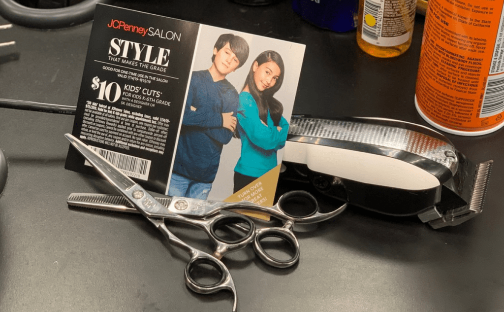 JCPenney Salons: $10 Kids Haircut Coupon