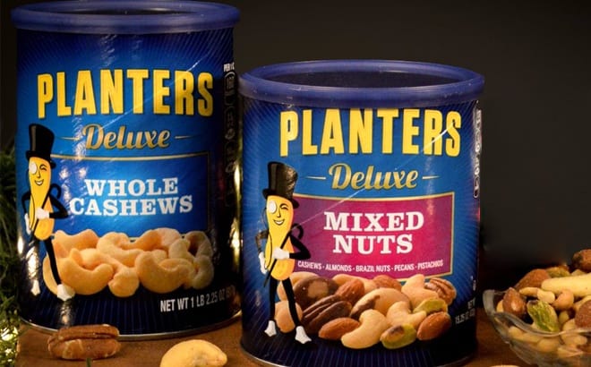Planters Deluxe Whole Cashews + Mixed Nuts JUST $13.58 – Only $6.79 Each!