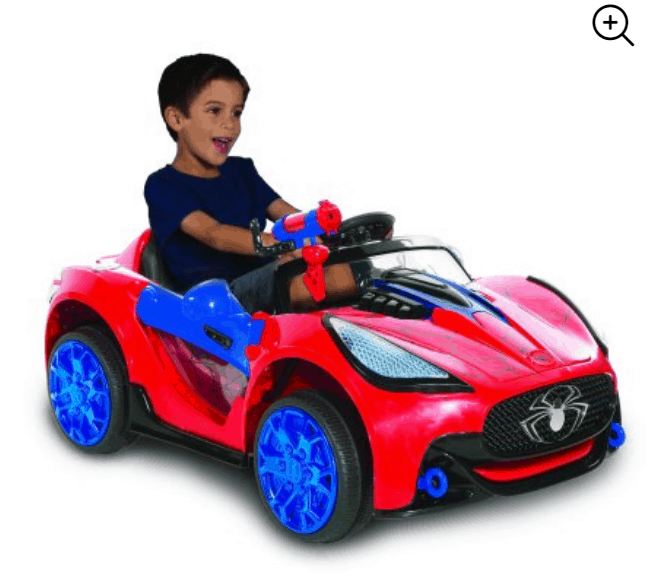 Spiderman-marvel 6 Volt Spider-man Super Car for Kids for $88.00 + Free Shipping! (Reg. Price $149.00)