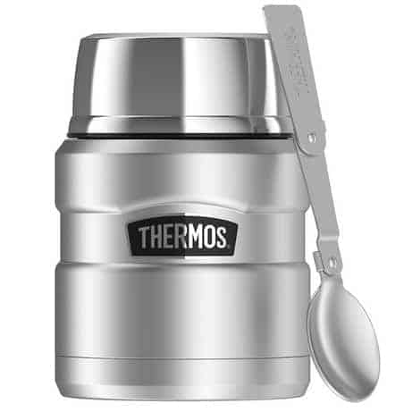 Thermos Stainless King 16 Ounce Food Jar with Folding Spoon $15.99