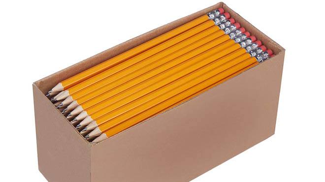 AmazonBasics Pre-Sharpened HB Pencils 150-Pack ONLY $9.99 – Just 6¢ each!