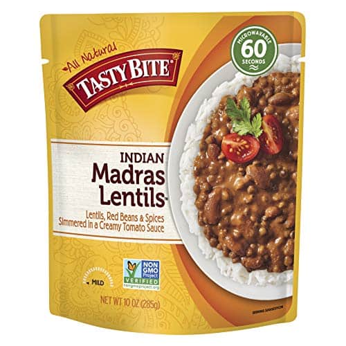 Tasty Bite Indian Entree Madras Lentils 6-Pack Only $6.74