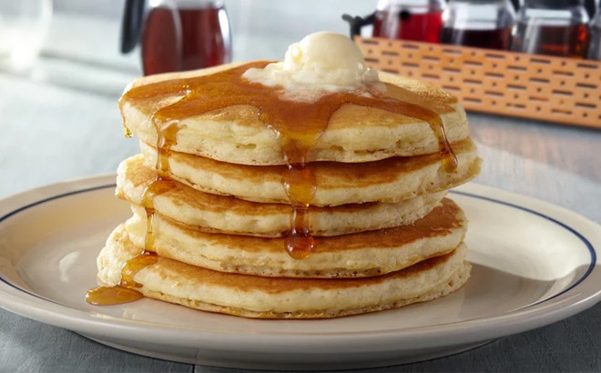 FREE Full Stacks of Pancakes at IHOP for MyHop Members – No Purchase Needed!
