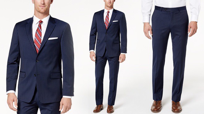 Tommy Hilfiger Men’s Suit Jackets and Pants Up to 92% Off – Starting at ONLY $28!
