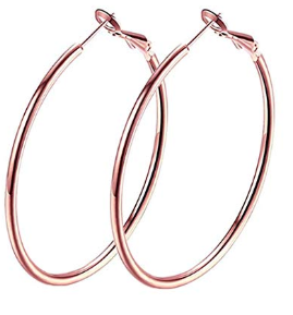 Amazon : Big Hoop Earrings- Copper Just $6.65 W/Code (Reg : $18.99) (As of 9/09/2019 2.05 PM CDT)