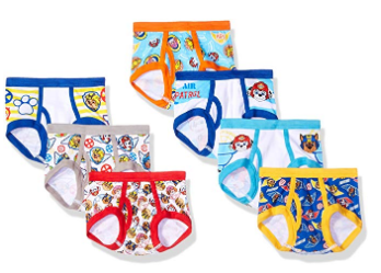 Amazon : Little Boys' Toddler Paw Patrol Brief (Pack of 7), Assorted, 4T Just $10.94 (Reg : $18) (As of 9/07/2019 9.40 PM CDT)