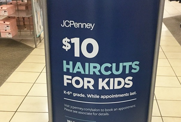 Kids Haircuts ONLY $10 at JCPenney Through September 15th – Print Coupon Now!