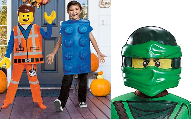 Kids’ LEGO Halloween Costumes Starting at $7.99 at Zulily – Many Different Styles!