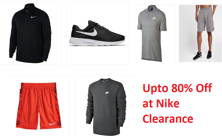 Upto 80% Off Nike Clearnace at Kohl's
