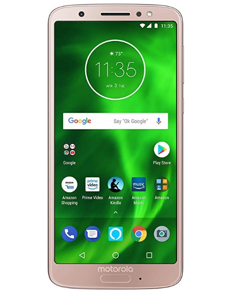 Moto G6 with Alexa Hands Free 32 GB for $129.99 Shipped! (Reg. Price $229.99)