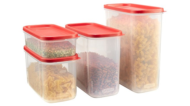 Rubbermaid 8-Piece Modular Food Canister Set JUST $13.50 at Walmart (Regularly $29)