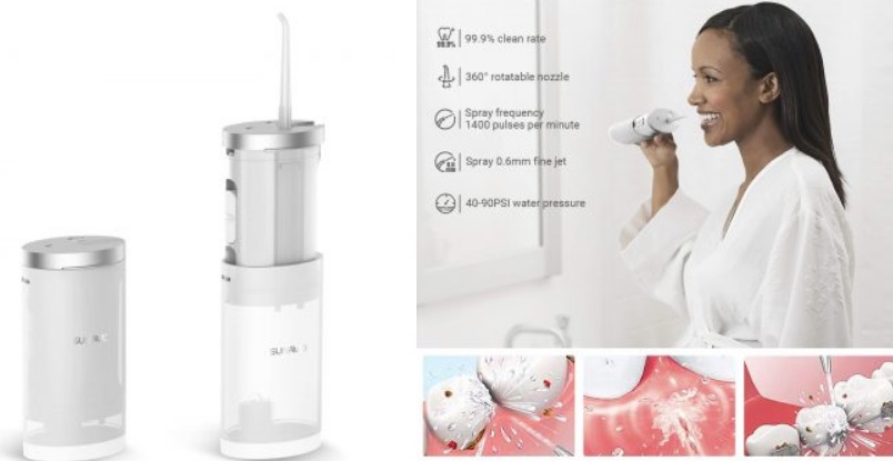 Amazon: Cordless Water Flosser ONLY $15.99 With Code (reg. $32)
