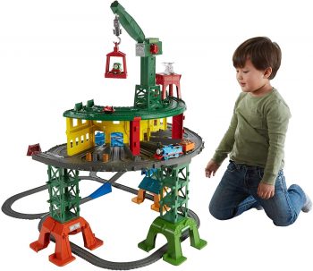 Hurry on over to Amazon and grab this Fisher-Price Thomas & Friends Super Station for ONLY $39.99 shipped (reg. $99.99)!

Works with Thomas & Friends Adventures, TrackMaster, MINIS and Wooden Railway engines (additional engines sold separately)
Comes with Thomas & Friends TrackMaster Thomas, and his friends Thomas & Friends Adventures Percy, Thomas & Friends MINIS James, plastic Harold
Multiple configurations of layouts to fit into any space
Remove legs for Micro layouts to fit small spaces
Holds over 100 engines (sold separately and subject to availability)