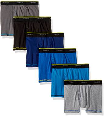  Hanes Boys' Cool Comfort Breathable Mesh Boxer Brief 6-Pack  for just $4 (Better than blackfriday)