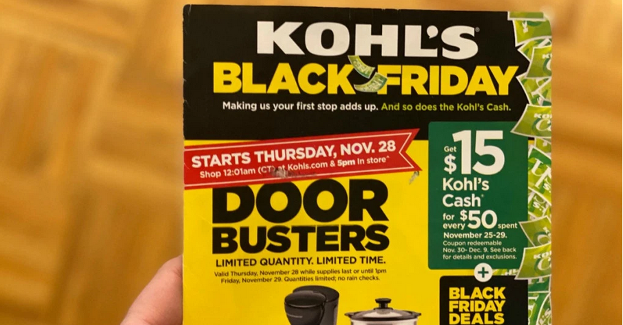 Kohl’s Black Friday 2019 Select Deals Live NOW