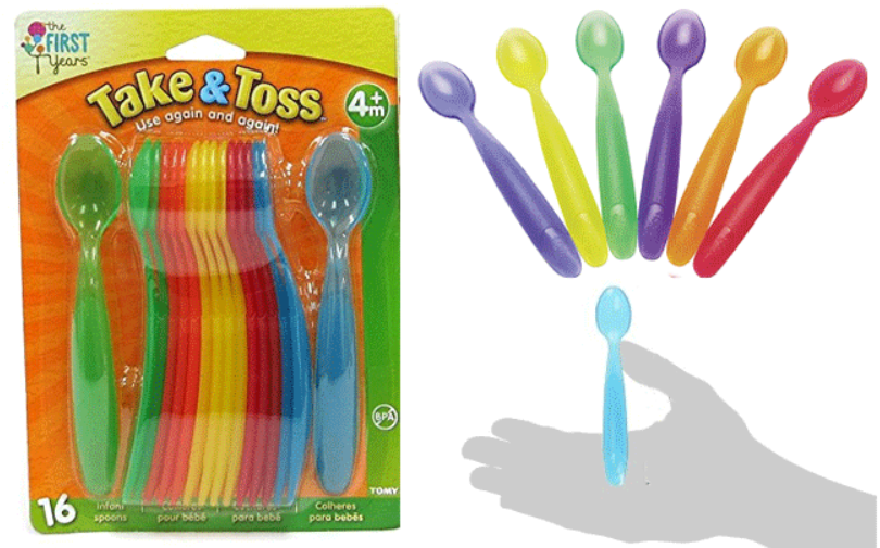 Take & Toss Infant Spoons 16-Count Pack JUST $1.99 at Amazon (Reg $3.49)