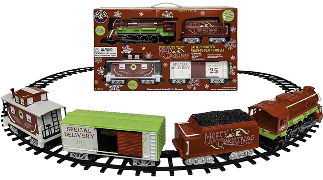 Lionel Holiday Themed Train Sets Starting at ONLY $50 + FREE Shipping (Reg $100)