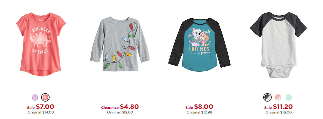 Jumping Beans Tees, Leggings & More as Low as $2.91 Shipped for Kohl’s Cardholders