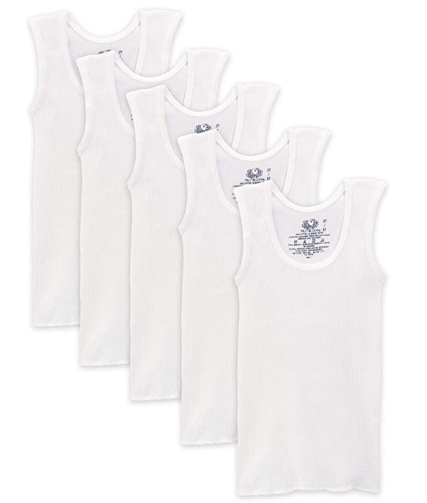 Fruit of the Loom Boys' Cotton Tank Top Undershirt (Multipack) for just $3 (reg:$9.50)