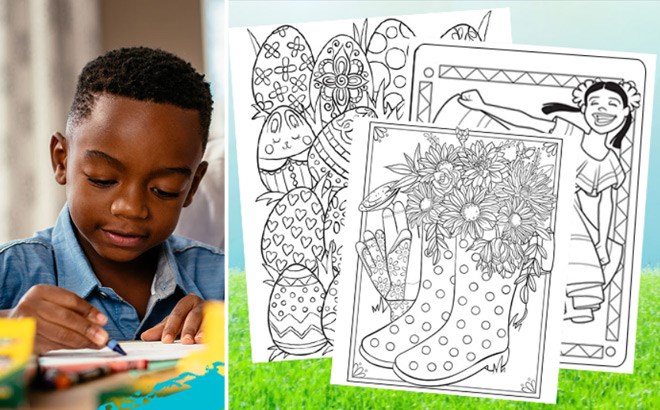 FREE Crayola Coloring Pages & Lesson Plans