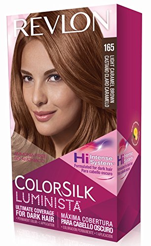 Revlon ColorSilk Luminista Haircolor, Light Carmel Brown for $3.99