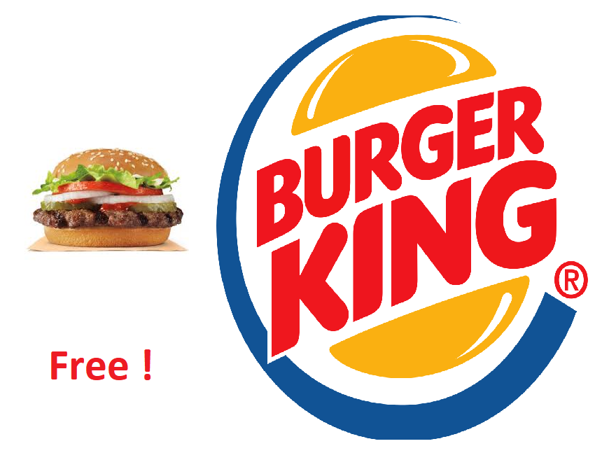 Burger King: FREE Whopper Burger  (Ends 6/2)
