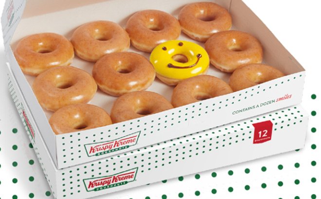 FREE Krispy Kreme Original Glazed Be Sweet Dozen with Dozen Purchase (Every Saturday)