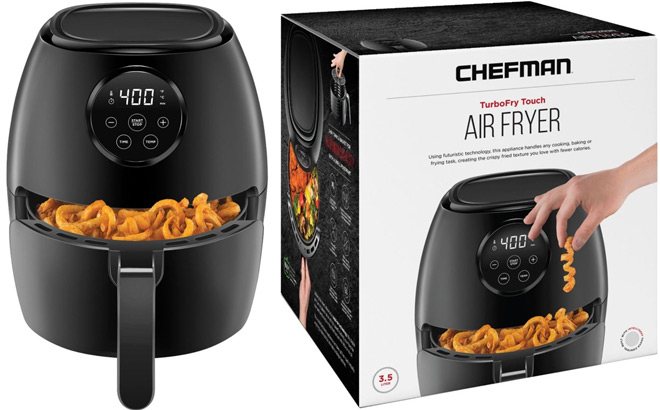 Chefman 3.7-Qt Digital Air Fryer JUST $39.99 + FREE Shipping (Reg $80) – Today Only!