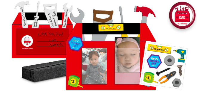 FREE Dad I Love You! Craft Kids Zone Event at JCPenney + FREE 10% Off Coupon!