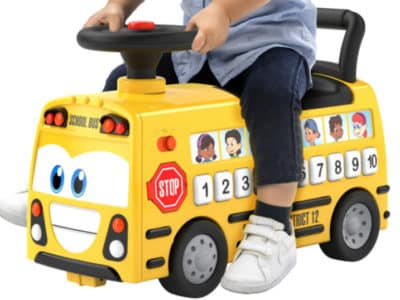 Ride-On Musical School Bus w/ Storage Only $14.78 on Walmart.com (Regularly $30)