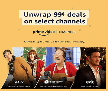 2-Month Premium Channels ONLY $0.99/mo for Amazon Prime Members (Starz, Showtime & More)