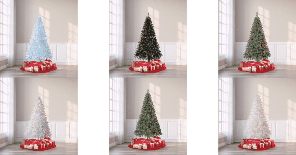 Walmart: Holiday Time Pre-Lit Madison Pine Artificial Christmas Tree only $39 Shipped