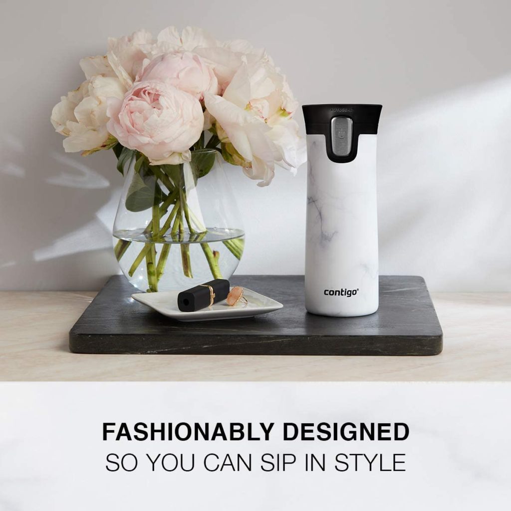 14-oz Contigo Coffee Couture AUTOSEAL Vacuum-Insulated Travel Mug $8.49 at Amazon