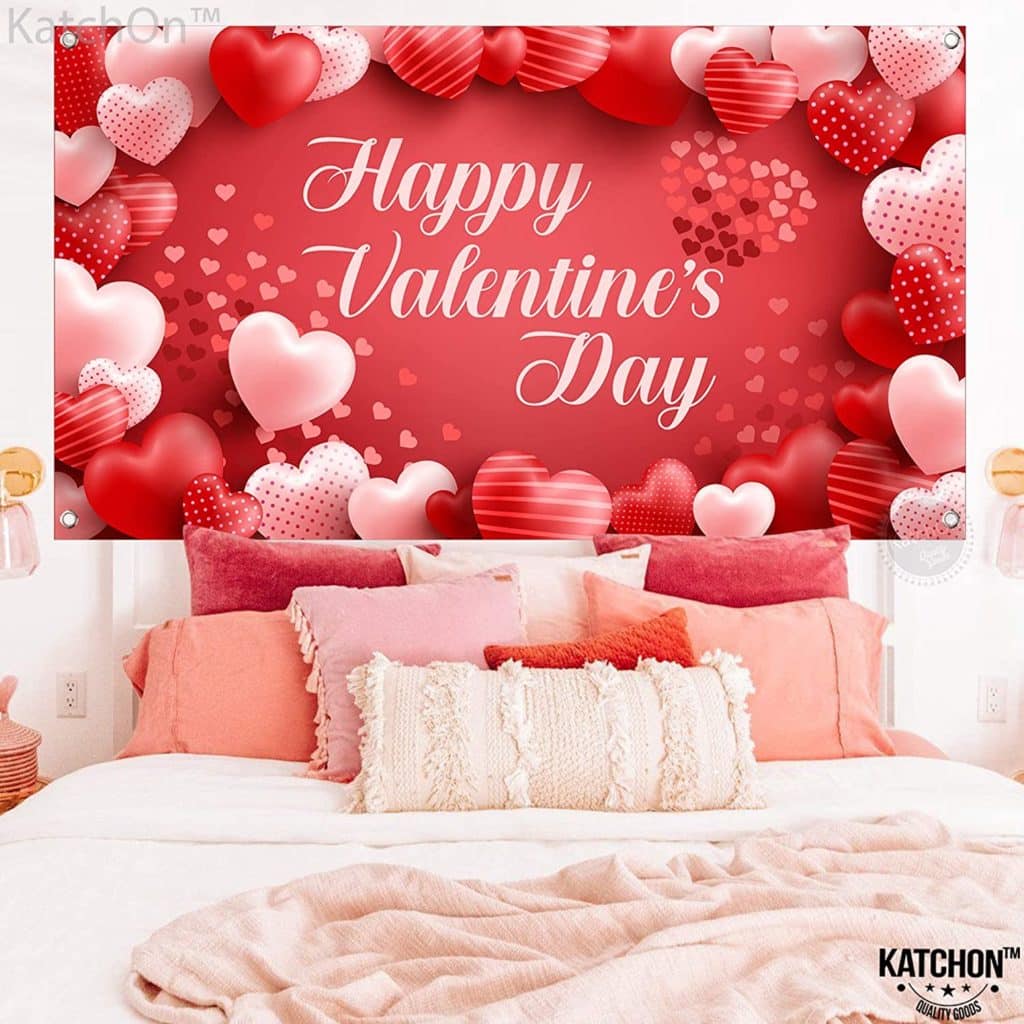 Large Happy Valentines Day Banner for $10.97 (Reg: $18.97)