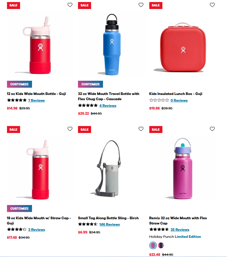 Hydro Flask Sale: Water Bottles, Tumblers & More Up to 50% Off