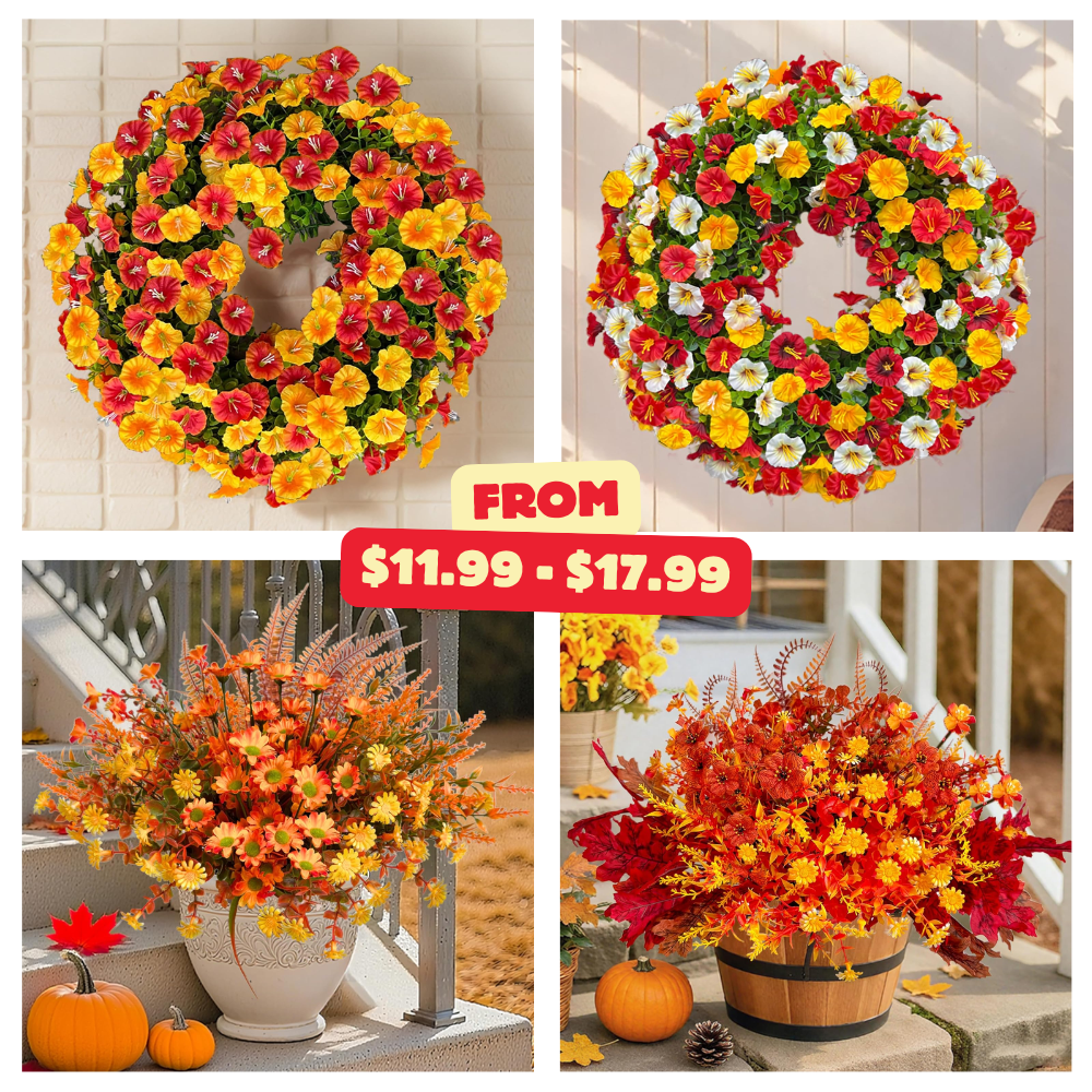 Fall Flowers Artificial Promo: Save with FLORIELLE21 Code