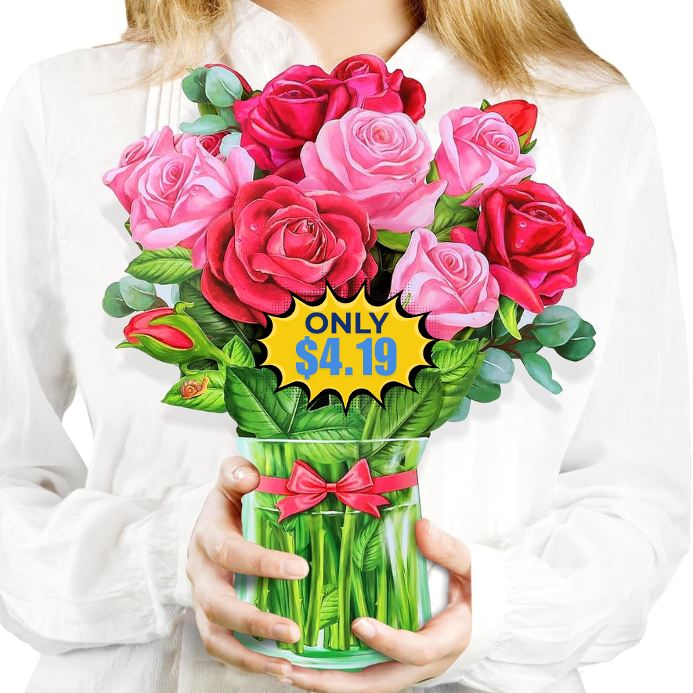 Pop Up Flower, 3D Greeting Card Coupon: Save with Promo Code at DealsFinders