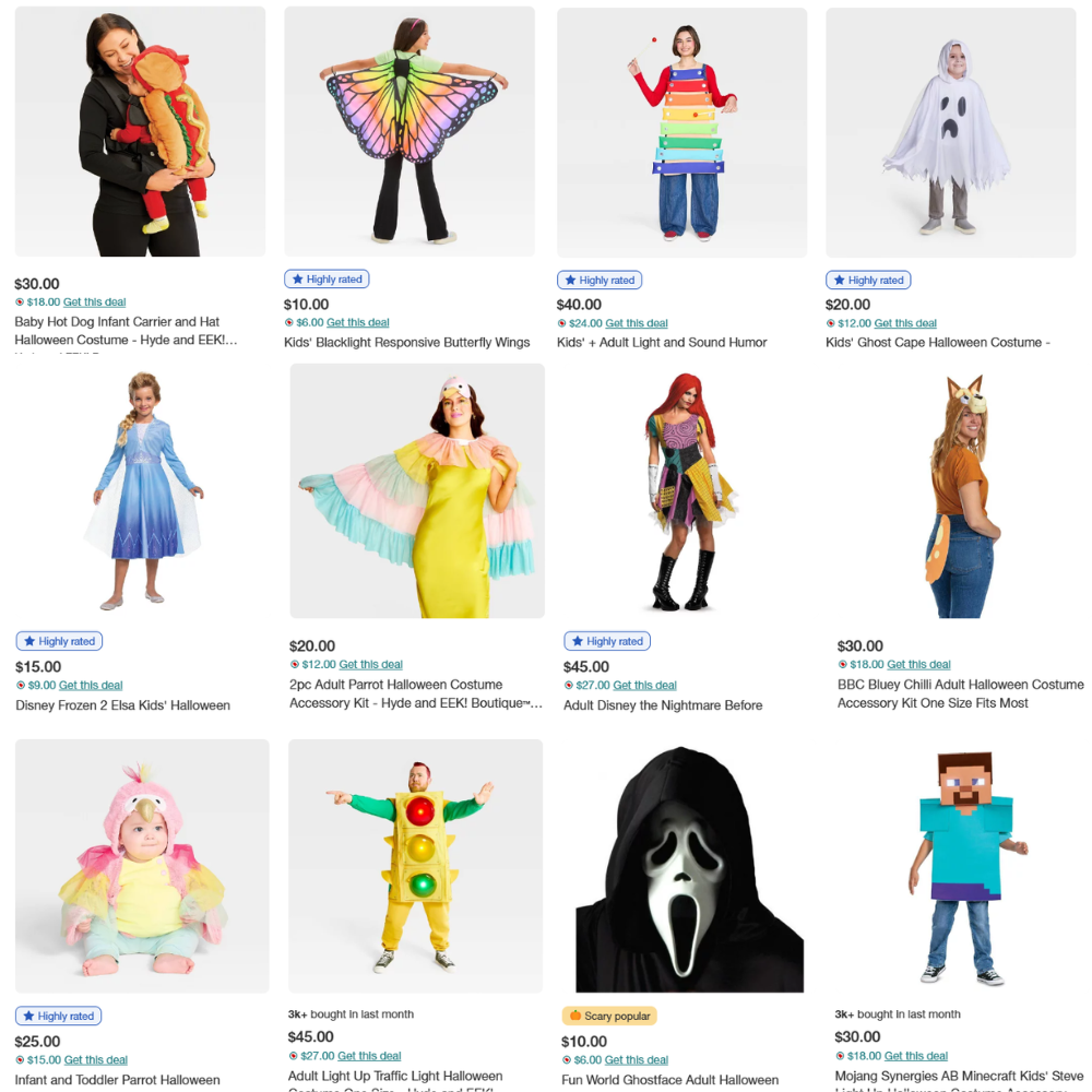 Halloween Costumes On Sale: Get Them from $6.00 at Target