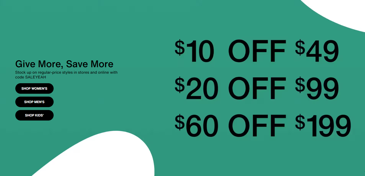 DSW $10 Off Coupon: Save 10% on $49+ Purchases