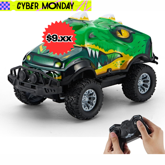 Dinosaur Remote Control Truck Deal: Save Big with Promo Code