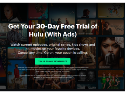 Get Your 30-Day Free Trial of Hulu – Stream Movies & TV Free