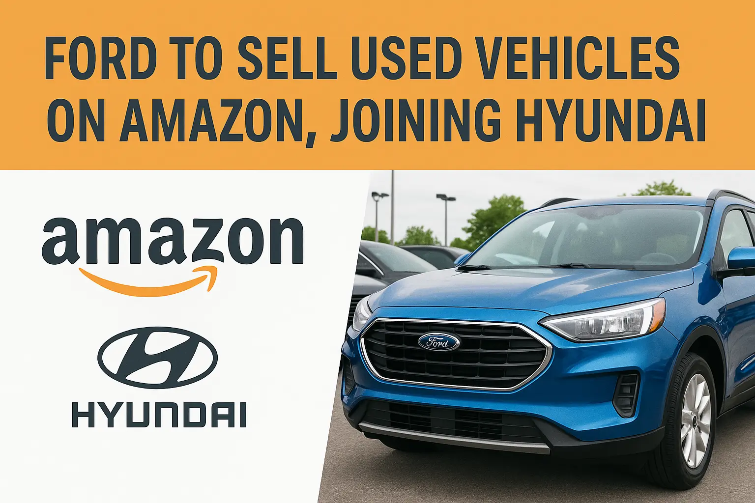Ford to Sell Used Vehicles on Amazon, Joining Hyundai: A Game-Changing Move in Online Auto Retail