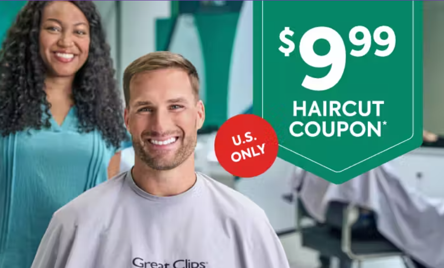 Great Clips Haircut Coupon: Save $9.99 with Exclusive Deal
