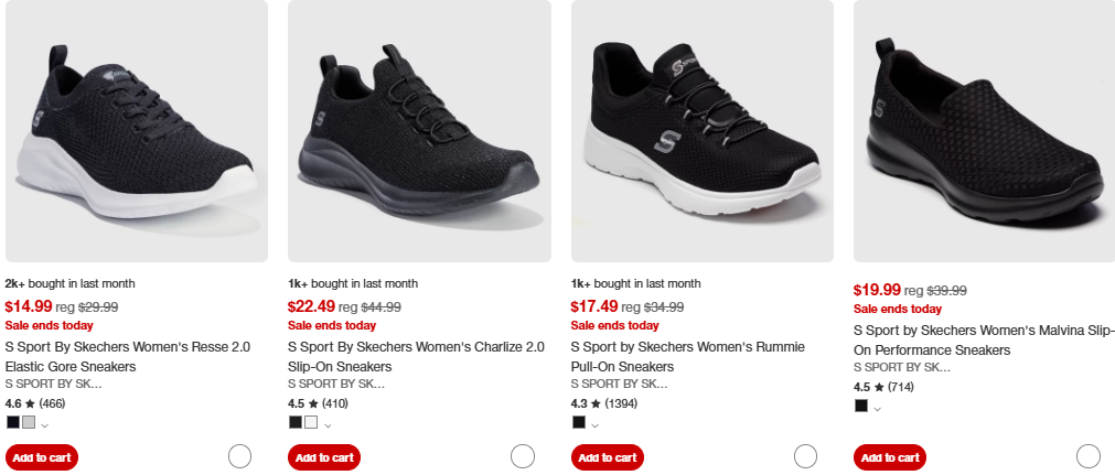 Skechers Women Sneakers Deal: Save Up to 50% at Target