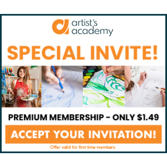 Art Instruction Membership Promo: Full Year for $1.49 (Reg $102)