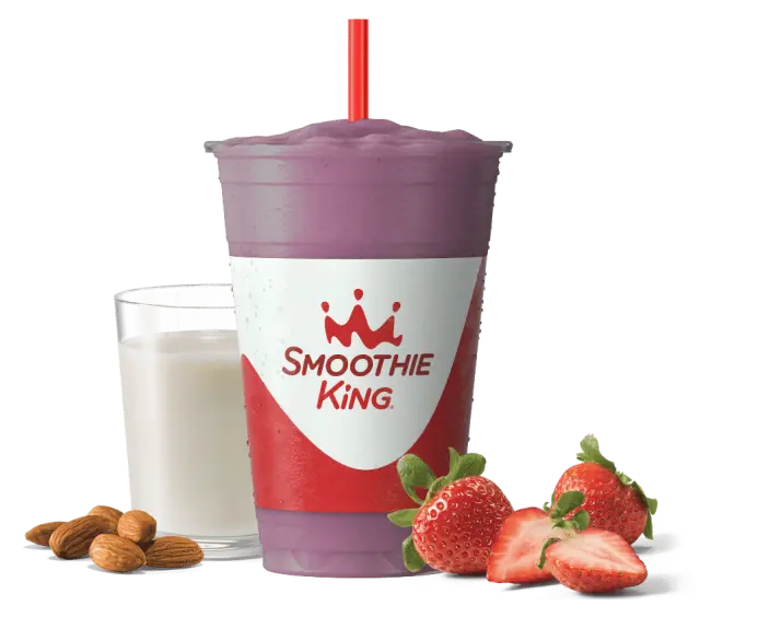 Smoothie King Free Almond Berry Smoothie Deal: Get One on January 8