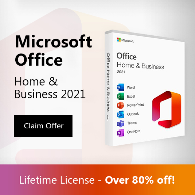 Microsoft Office 2019 Deal: 96% Off Lifetime License for $9.99